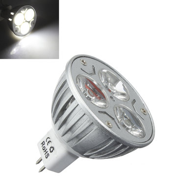 
MR16 3W Pure White LED Spot Lighting Bulb 12V